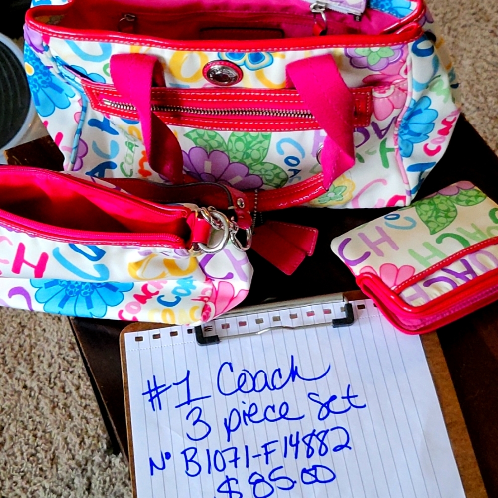 3 piece coach set